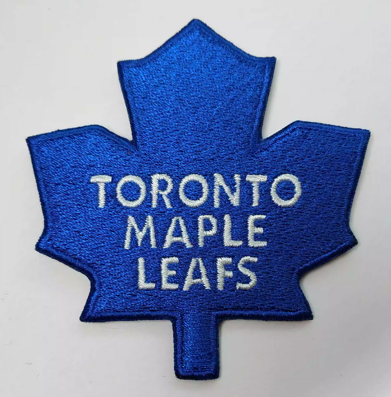 Toronto Maple Leafs Logo v2 Iron on Patch 8.3cmx8cm